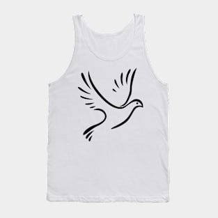 Christian Bird Pigeon Dove Tank Top